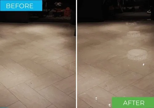 Professional hotel marble polishing and protective stone sealing by Renue Hawaii.